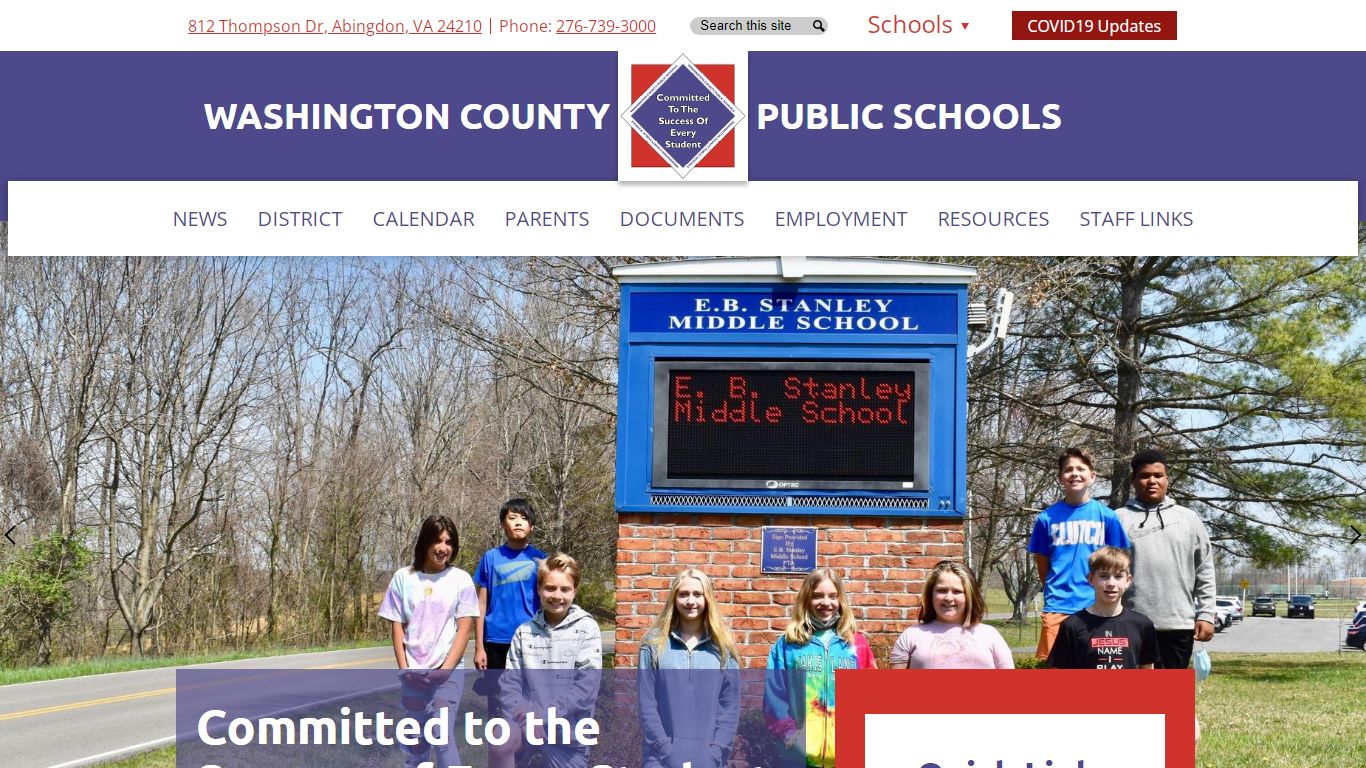 Washington County Public Schools
